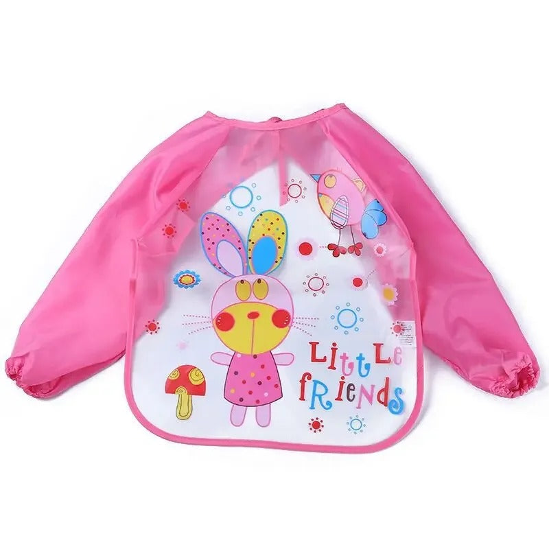 Waterproof EVA Full Sleeve Baby Bibs