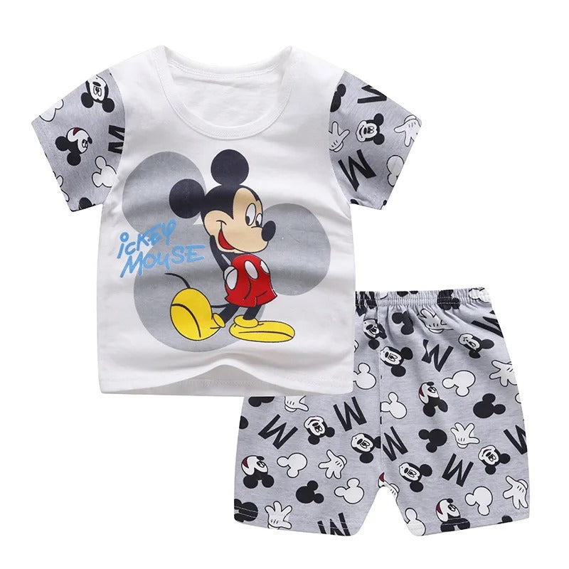 Winnie Pooh Cute Children Summer Clothing