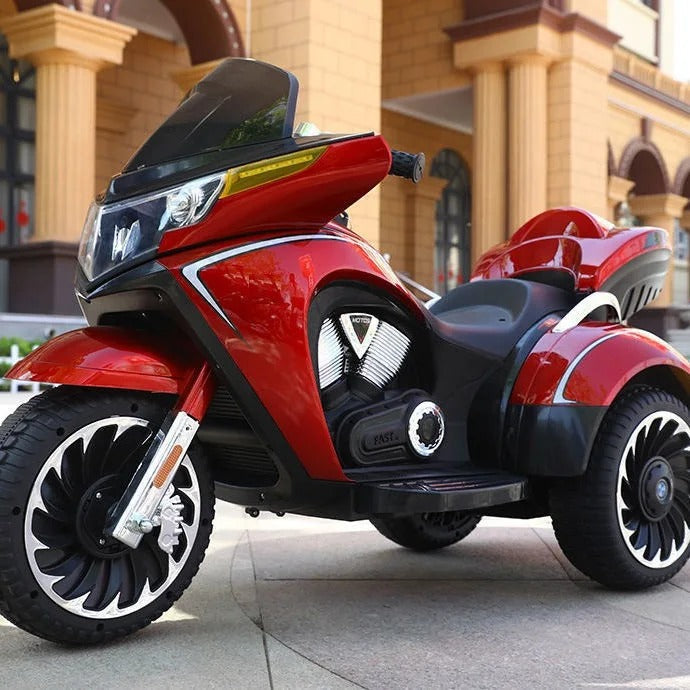 Kids Electric Tricycle Ride-On Motorcycle (Ages 3-12)
