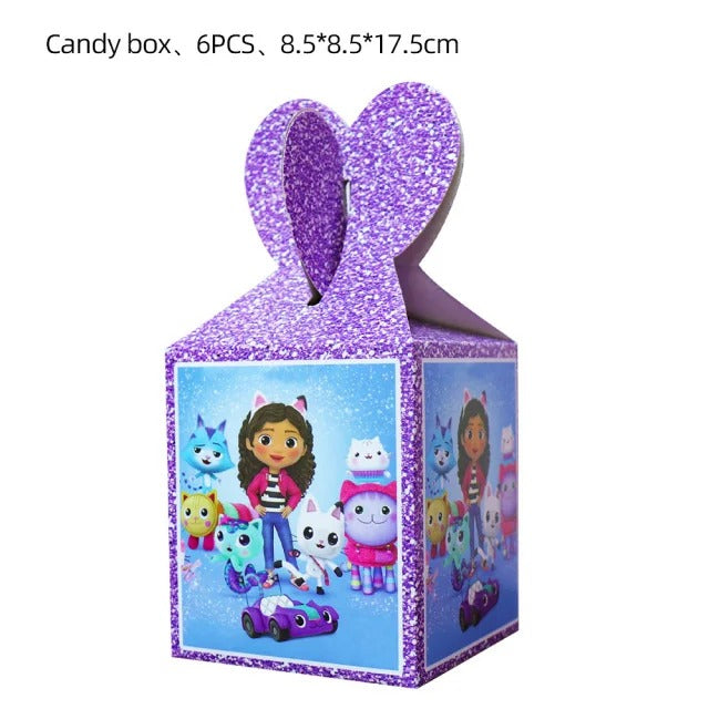 Gabby's Dollhouse Birthday Party Decoration Set